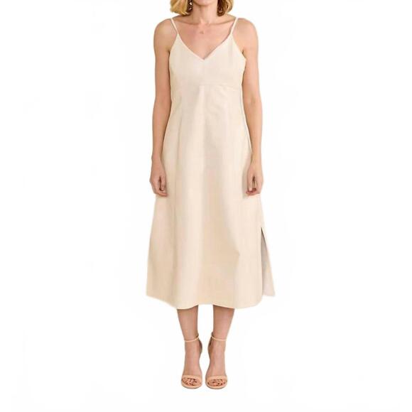 S'EDGE Dresses & Skirts - NEW S'EDGE sarah midi dress in beige